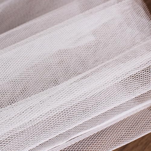Dekorative Elemente aus hartem Netzstoff für atemberaubende Outfits (weiß) von BlissfulAbode