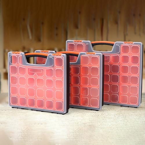 Nifty Storage Solution Tragbarer Werkzeugkasten mit 22 organisierten Fächern (15 Fächer) von BlissfulAbode