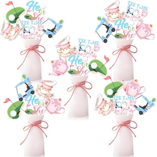 24 Stück Golf Tee Time oder Tea Party Gender Reveal Tafelaufsatz Sticks Blau Pink He or She Golf Geschlecht Offenbarung Tischdekorationen für werdende Eltern Golf Sport Geschlecht Enthüllung Babyparty 24 Stück Golf Tee Time oder Tea Party Gender Reveal Tafelaufsatz Sticks Blau Pink He or She Golf Geschlecht Offenbarung Tischdekorationen für werdende Eltern Golf Sport Geschlecht Enthüllung Babyparty von Blisstock