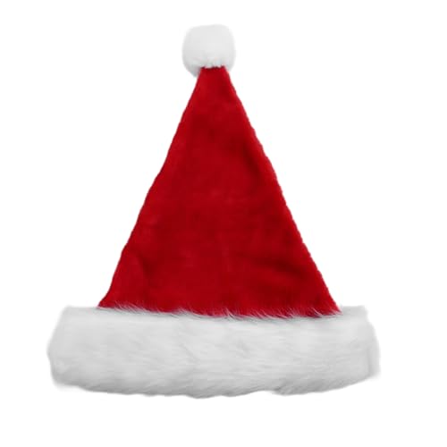 Blmirror Weihnachtsmütze, Weihnachtsmütze für Erwachsene, Bequem, Extra Dickes Fell, Weihnachtsmütze für die Festliche Neujahrsparty Blmirror Weihnachtsmütze, Weihnachtsmütze für Erwachsene, Bequem, Extra Dickes Fell, Weihnachtsmütze für die Festliche Neujahrsparty von Blmirror