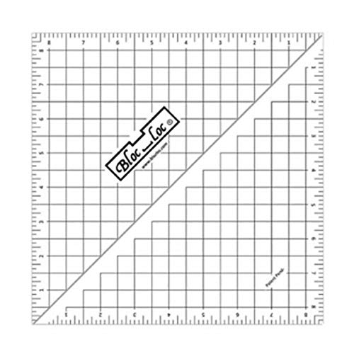 Bloc Loc Dreieckslineal, Acryl-Lineal, ca. 8,5 cm von Bloc Loc