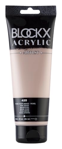 Blockx 61425BXC - Tube 250ml, feine Acrylfarbe, Acrylic Artist, deckend und satiniert, PW 6/PY 42/PR 101 Beigerosa / Hautfarbe, 1 Stück Blockx 61425BXC - Tube 250ml, feine Acrylfarbe, Acrylic Artist, deckend und satiniert, PW 6/PY 42/PR 101 Beigerosa / Hautfarbe, 1 Stück von Blockx