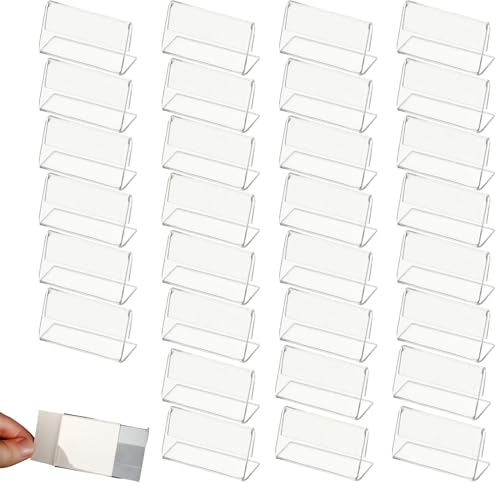 Blogiiup Etiketthalter, 30pcs Acryl -Zeichenhalter, 1, 6x0, 8 -Zoll Blogiiup Etiketthalter, 30pcs Acryl -Zeichenhalter, 1, 6x0, 8 -Zoll von Blogiiup