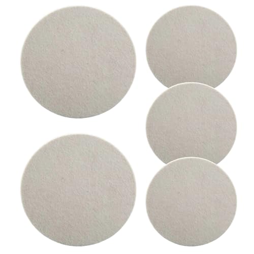 Polierrad für Winkelschleife, 5pcs Woll Filzklappe Polierscheibe 5 Zoll Rad für Winkelschleifer Ersatz für Metall, Möbel, Autowachs, Puffer Polierrad für Winkelschleife, 5pcs Woll Filzklappe Polierscheibe 5 Zoll Rad für Winkelschleifer Ersatz für Metall, Möbel, Autowachs, Puffer von Blogiiup