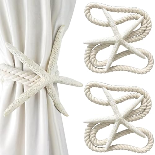 Tiebacks im Freien vor Vorhang, 2pcs Vorhangstummel 19, 7 Zoll Natural-Fisch gewebt Tiebacks im Freien vor Vorhang, 2pcs Vorhangstummel 19, 7 Zoll Natural-Fisch gewebt von Blogiiup