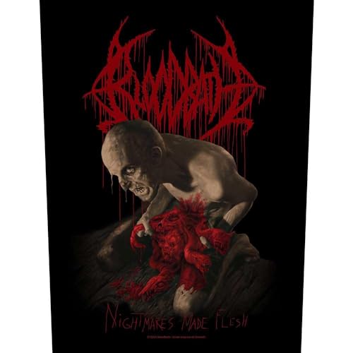 Bloodbath Nightmares Made Flesh Patch, schwarz/red, Einheitsgröße von Bloodbath