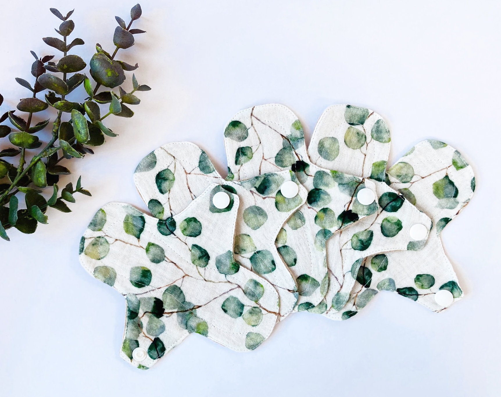5Er Pack Bio-Baumwoll Slipeinlagen Für Den Täglichen Gebrauch, Extra-Dünne, Atmungsaktive, Zero Waste Wiederverwendbare Stoffpads 5Er Pack Bio-Baumwoll Slipeinlagen Für Den Täglichen Gebrauch, Extra-Dünne, Atmungsaktive, Zero Waste Wiederverwendbare Stoffpads von BloomPads