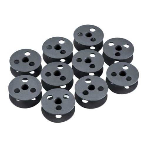 Blooy - 10 Stück S09285001 große Aluminiumspulen passend für Brother LT2-B872, B875, B877, B878, JUKI LH-1182,3168 industrielle Doppelnadel-Nähmaschinen Blooy - 10 Stück S09285001 große Aluminiumspulen passend für Brother LT2-B872, B875, B877, B878, JUKI LH-1182,3168 industrielle Doppelnadel-Nähmaschinen von Blooy