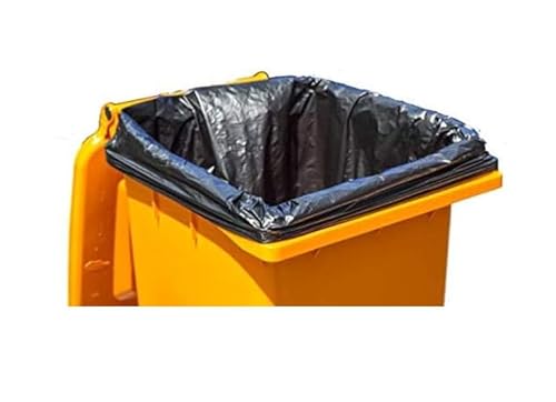 Blue Finch 3 x 10 superstarke Müllbeutel, schwarz, 3 Stück, 300 Liter Fassungsvermögen pro Beutel (insgesamt 30 Beutel (30 Stück) von Blue Finch