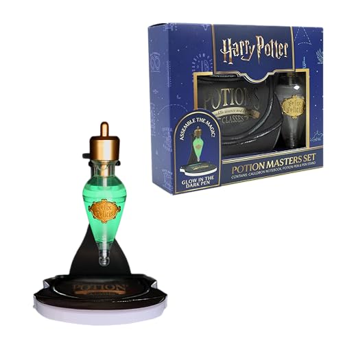 Blue Sky Studios Harry Potter Leuchtet im Dunkeln Trank Stift & Kessel Notizblock - Potion Master Set - Offizielles Geschenkset mit Ständer Blue Sky Studios Harry Potter Leuchtet im Dunkeln Trank Stift & Kessel Notizblock - Potion Master Set - Offizielles Geschenkset mit Ständer von Blue Sky Studios