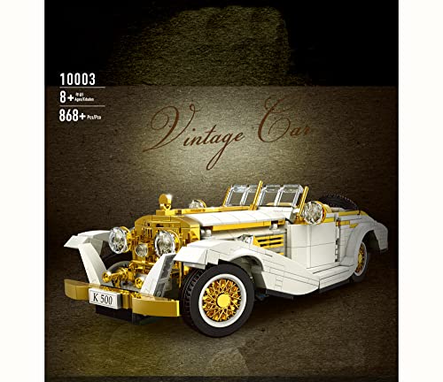 BlueBrixx 10003 Marke Mould King – Oldtimer aus Klemmbausteinen mit 868 Bauelementen BlueBrixx 10003 Marke Mould King – Oldtimer aus Klemmbausteinen mit 868 Bauelementen von BlueBrixx