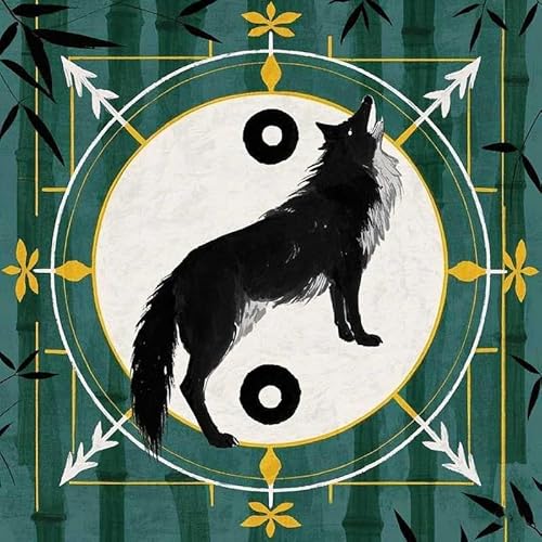 Bluehurric Kreuzstich Stickerei Set Vorgedruckt erwachsene anfanger Yin Yang Wolf Anself DIY Starter Stickbild Handwerk11CT Geschenk Heimdekoration Bluehurric Kreuzstich Stickerei Set Vorgedruckt erwachsene anfanger Yin Yang Wolf Anself DIY Starter Stickbild Handwerk11CT Geschenk Heimdekoration von Bluehurric