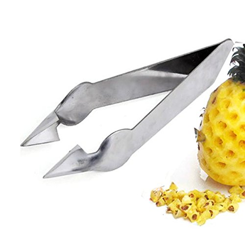 Bluelover Prise Edelstahl Ananas Eye Peeler Messer Ananas-Augen-Entferner von Honfitat