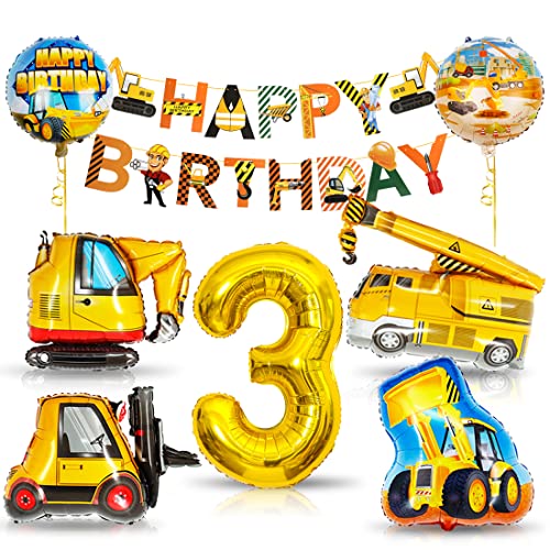 Bagger Deko Kindergeburtstag 3, Baustellen GeburtstagdekoJunge 3 Jahre, Bagger Luftballons Geburtstag, BAU Party Dekoration, Baustelle Geburtstag Deko Bagger Deko Kindergeburtstag 3, Baustellen GeburtstagdekoJunge 3 Jahre, Bagger Luftballons Geburtstag, BAU Party Dekoration, Baustelle Geburtstag Deko von Bluelves