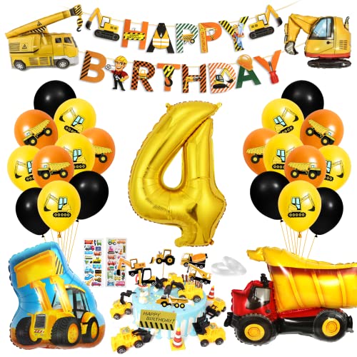Bagger Deko Kindergeburtstag 4, Baustellen Geburtstagdeko Junge 4 Jahre, Bagger Luftballons Geburtstag, BAU Party Dekoration, 4 Folienballon für 4 Jahre Junge Geburtstag Bagger Deko Kindergeburtstag 4, Baustellen Geburtstagdeko Junge 4 Jahre, Bagger Luftballons Geburtstag, BAU Party Dekoration, 4 Folienballon für 4 Jahre Junge Geburtstag von Bluelves