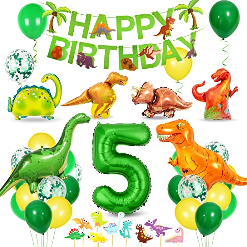 Bluelves Dino Geburtstag Deko 5 jahre, Deko Dinosaurier Geburtstag,Geburtstag Deko 5 jahre junge,Dino Party Kindergeburtstag, Luftballons Grün für Dinosaurier Party Dschungel Party Kinder Bluelves Dino Geburtstag Deko 5 jahre, Deko Dinosaurier Geburtstag,Geburtstag Deko 5 jahre junge,Dino Party Kindergeburtstag, Luftballons Grün für Dinosaurier Party Dschungel Party Kinder von Bluelves