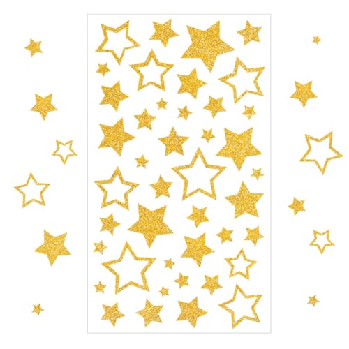 Bluelves Weihnachts Sticker,10PCS Gold Stern Stickers,420 x Glitzer Gold Weinachten Sterne Aufkleber, Selbstklebende Weihnachtsdeko, für Scrapbook Fotoalbum Handwerk Crafts Making Bluelves Weihnachts Sticker,10PCS Gold Stern Stickers,420 x Glitzer Gold Weinachten Sterne Aufkleber, Selbstklebende Weihnachtsdeko, für Scrapbook Fotoalbum Handwerk Crafts Making von Bluelves