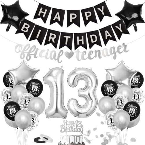 Deko 13 Geburtstag, Geburtstagsdeko 13 Jahr, Riesen Folienballon Zahl 13, Happy Birthday Girlande Folienballon Zahl 13 Deko 13 Geburtstag, Geburtstagsdeko 13 Jahr, Riesen Folienballon Zahl 13, Happy Birthday Girlande Folienballon Zahl 13 von Bluelves