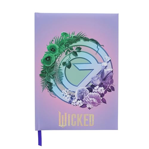 Blueprint Collections Wicked Luxury A5 Notizbuch | Premium Schreibtagebuch | Wicked Movie & Theater Geschenke | liniertes Tagebuch für Schule, Arbeit & Journaling Blueprint Collections Wicked Luxury A5 Notizbuch | Premium Schreibtagebuch | Wicked Movie & Theater Geschenke | liniertes Tagebuch für Schule, Arbeit & Journaling von Blueprint Collections