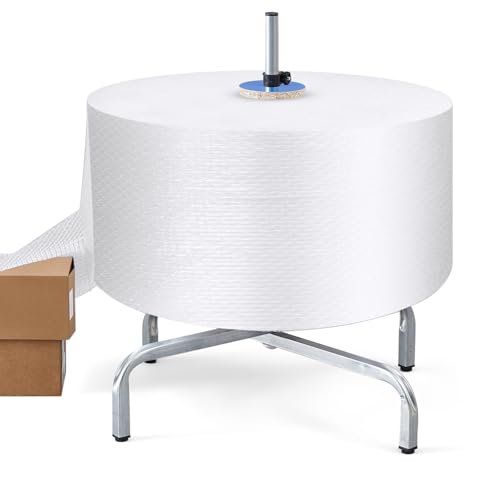 Blulu 30,5 cm Luftpolsterfolienrollenspender, manuelles Tisch-Luftpolsterkissen, U-förmiger Metallrahmen, Schaumstoffwickelhalter für Verpackung, Umzug und Versand Blulu 30,5 cm Luftpolsterfolienrollenspender, manuelles Tisch-Luftpolsterkissen, U-förmiger Metallrahmen, Schaumstoffwickelhalter für Verpackung, Umzug und Versand von Blulu