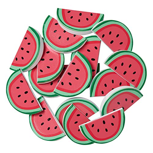 Blumenthal Lansing Watermelon Wassermelonen-Knöpfe, Kunststoff, 0.62 inches x 1.03 inches, 16 von Blumenthal Lansing