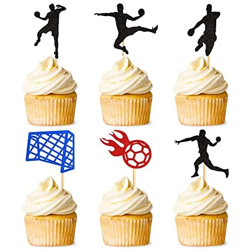 30 Stück Cupcake-Dekoration für Handball – Sportkuchendekoration – Geburtstagsfeier, Cupcake-Dekoration, Sportparty, Geburtstagsfeier, Handball-Mottoparty. 30 Stück Cupcake-Dekoration für Handball – Sportkuchendekoration – Geburtstagsfeier, Cupcake-Dekoration, Sportparty, Geburtstagsfeier, Handball-Mottoparty. von Blumomon