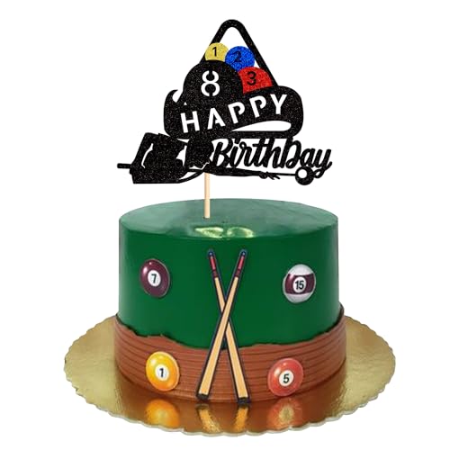 Blumomon 1 Stück Billard Sport Kuchen Dekoration Billard Cake Topper Billard Themed Party Dekoration Passend Urlaubsparteien Sport Prominente Periphere Aktivitäten Blumomon 1 Stück Billard Sport Kuchen Dekoration Billard Cake Topper Billard Themed Party Dekoration Passend Urlaubsparteien Sport Prominente Periphere Aktivitäten von Blumomon