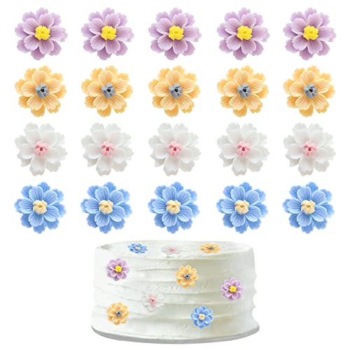 Blumomon 20 Stück Harz Blumen Cupcake Dekoration Kuchen Dekorationen für Kindergeburtstag Party Themenparty Dekorationen Zubehör Blumomon 20 Stück Harz Blumen Cupcake Dekoration Kuchen Dekorationen für Kindergeburtstag Party Themenparty Dekorationen Zubehör von Blumomon