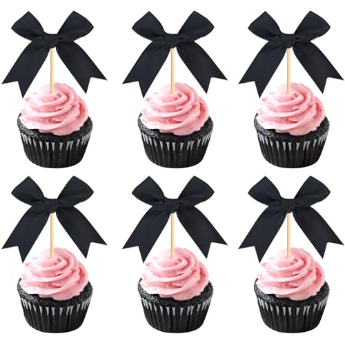 Blumomon 20 Stück schwarze Schleife Kuchen Topper Bowknot Kuchen Dekoration ausgewählt für Kinder Baby Shower Cake Topper Geburtstag Hochzeit Party Hochzeitstag Feier Kuchen Dekoration Supplies Blumomon 20 Stück schwarze Schleife Kuchen Topper Bowknot Kuchen Dekoration ausgewählt für Kinder Baby Shower Cake Topper Geburtstag Hochzeit Party Hochzeitstag Feier Kuchen Dekoration Supplies von Blumomon