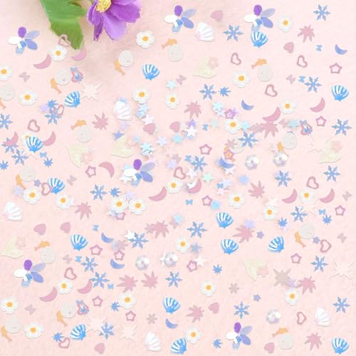 Blumomon 20 g DIY White Ocean Serie Dekoration Geburtstag Party Dekoration Desktop Party Buntes Papier Konfetti Dekoration Funkelnde Muschel Buntes Papier Konfetti Desktop Dekoration Babyparty Blumomon 20 g DIY White Ocean Serie Dekoration Geburtstag Party Dekoration Desktop Party Buntes Papier Konfetti Dekoration Funkelnde Muschel Buntes Papier Konfetti Desktop Dekoration Babyparty von Blumomon