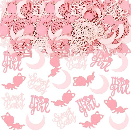 Blumomon 200 Stück Mädchen Konfetti Geburtstag Party Dekorationen Konfetti Party Tischdekoration Babyparty Dekoration Mädchen Thema Party Supplies Blumomon 200 Stück Mädchen Konfetti Geburtstag Party Dekorationen Konfetti Party Tischdekoration Babyparty Dekoration Mädchen Thema Party Supplies von Blumomon