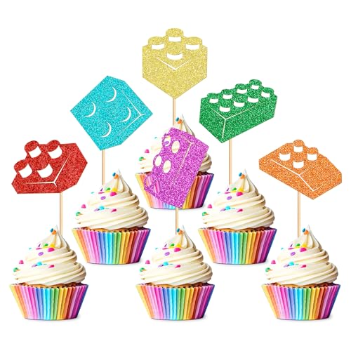 Blumomon 24 Stück Bausteine Kuchenaufsatz Gaming Dekoration Spiel Cupcake Aufsätze für Spiele Motto Partys Kindergeburtstag Party Dekorationen Blumomon 24 Stück Bausteine Kuchenaufsatz Gaming Dekoration Spiel Cupcake Aufsätze für Spiele Motto Partys Kindergeburtstag Party Dekorationen von Blumomon