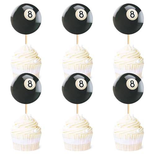 Blumomon 24 Stück Dual Front Billard Sport Kuchen Dekoration Billard Sport Cupcake Topper Sport Themed Party Dekoration Passend Für Billard Sportler Periphere Aktivitäten Dekoration Blumomon 24 Stück Dual Front Billard Sport Kuchen Dekoration Billard Sport Cupcake Topper Sport Themed Party Dekoration Passend Für Billard Sportler Periphere Aktivitäten Dekoration von Blumomon