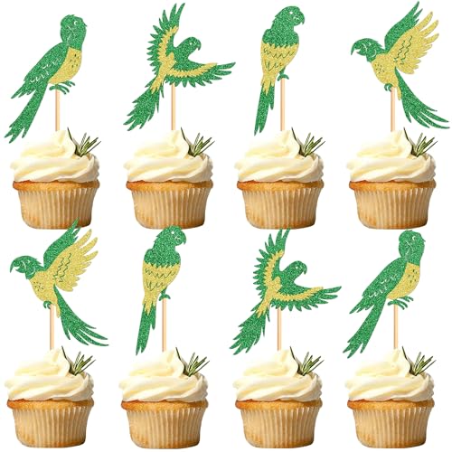 Blumomon 24 Stück Papagei Happy Birthday Cupcake Toppers Papagei Cupcake Dekoration Papagei Kuchen Dekorationen Vogel Thema Baby Dusche Kinder Jungen Mädchen Geburtstag Party Supplies Blumomon 24 Stück Papagei Happy Birthday Cupcake Toppers Papagei Cupcake Dekoration Papagei Kuchen Dekorationen Vogel Thema Baby Dusche Kinder Jungen Mädchen Geburtstag Party Supplies von Blumomon
