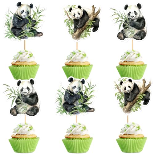 Blumomon 30 Stück PandaCupcake Topper Dschungel Safari Tiere Kuchen Dekoration Tiere Figur Kuchen Topper Picks für Babyparty Kindergeburtstag Party Supplie Blumomon 30 Stück PandaCupcake Topper Dschungel Safari Tiere Kuchen Dekoration Tiere Figur Kuchen Topper Picks für Babyparty Kindergeburtstag Party Supplie von Blumomon