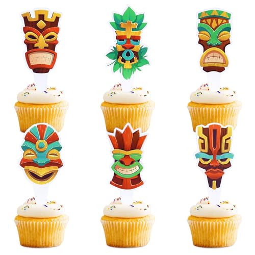 Blumomon 30 Stück Sommer Strand Vacation Cupcake topper Strandurlaub,Hawaii Masken,Strandparty Cupcakes topper,Sommer Babyparty Themen Geburtstag Blumomon 30 Stück Sommer Strand Vacation Cupcake topper Strandurlaub,Hawaii Masken,Strandparty Cupcakes topper,Sommer Babyparty Themen Geburtstag von Blumomon