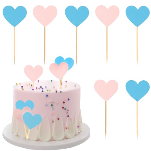 Blumomon 36 Stück Herz-Cupcake-Aufsätze, bunte Picks, Kindergeburtstagskuchendekorationen, Hochzeitsparty, Brautparty, Babyparty, Dekorationen Blumomon 36 Stück Herz-Cupcake-Aufsätze, bunte Picks, Kindergeburtstagskuchendekorationen, Hochzeitsparty, Brautparty, Babyparty, Dekorationen von Blumomon