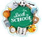 Blumomon 40 Stück Essbare Zurück zur Schule Cupcake Toppers Willkommen Der erste Tag der Schule Cupcake Dekorationen Schule Themenparty Kuchen Dekorationen von Blumomon