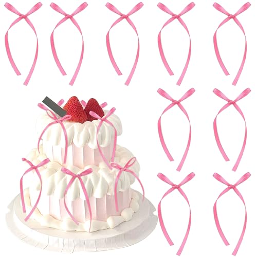 Blumomon 40pcs Rose Red Bowknot Cake Topper Bow Cake Decoration Selected For Children Baby Shower Cake Decoration Birthday Wedding Party Wedding Anniversary Celebration Cake Decoration Supplies Blumomon 40pcs Rose Red Bowknot Cake Topper Bow Cake Decoration Selected For Children Baby Shower Cake Decoration Birthday Wedding Party Wedding Anniversary Celebration Cake Decoration Supplies von Blumomon