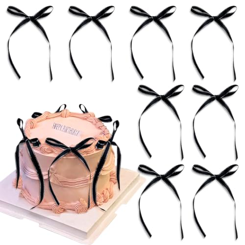 Blumomon 40pcs Schwarz Bowknot Cake Topper Bow Cake Decoration Selected For Children Baby Shower Cake Decoration Birthday Wedding Party Wedding Anniversary Celebration Cake Decoration Supplies Blumomon 40pcs Schwarz Bowknot Cake Topper Bow Cake Decoration Selected For Children Baby Shower Cake Decoration Birthday Wedding Party Wedding Anniversary Celebration Cake Decoration Supplies von Blumomon