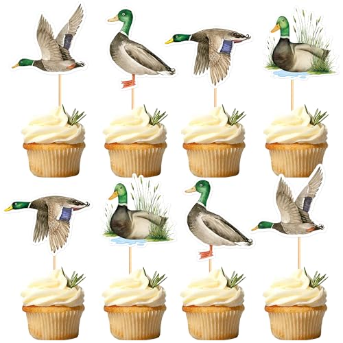 Blumomon 48 Stück Enten-Cupcake-Topper Ente Kuchen Dekorationen Picks Geburtstag Party Dekorationen Jungen Mädchen Geburtstag Babyparty Party Dekorationen Supplies Blumomon 48 Stück Enten-Cupcake-Topper Ente Kuchen Dekorationen Picks Geburtstag Party Dekorationen Jungen Mädchen Geburtstag Babyparty Party Dekorationen Supplies von Blumomon