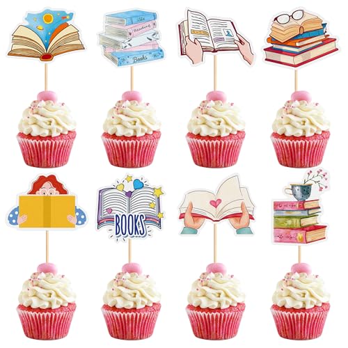 Blumomon Cupcake-Topper mit Aufschrift "Welcome Back To School", 32 Stück Blumomon Cupcake-Topper mit Aufschrift "Welcome Back To School", 32 Stück von Blumomon