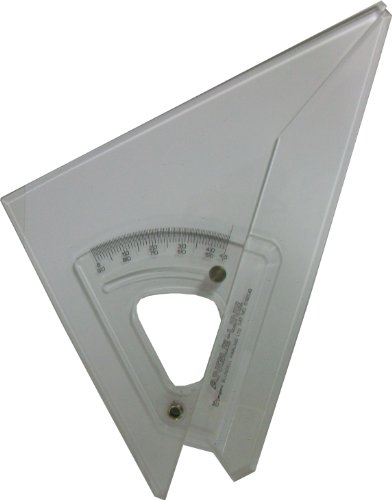 Blundell Harling Geo-Dreieck, 3 m, 30,5 cm, Acryl, verstellbar von Blundell Harling