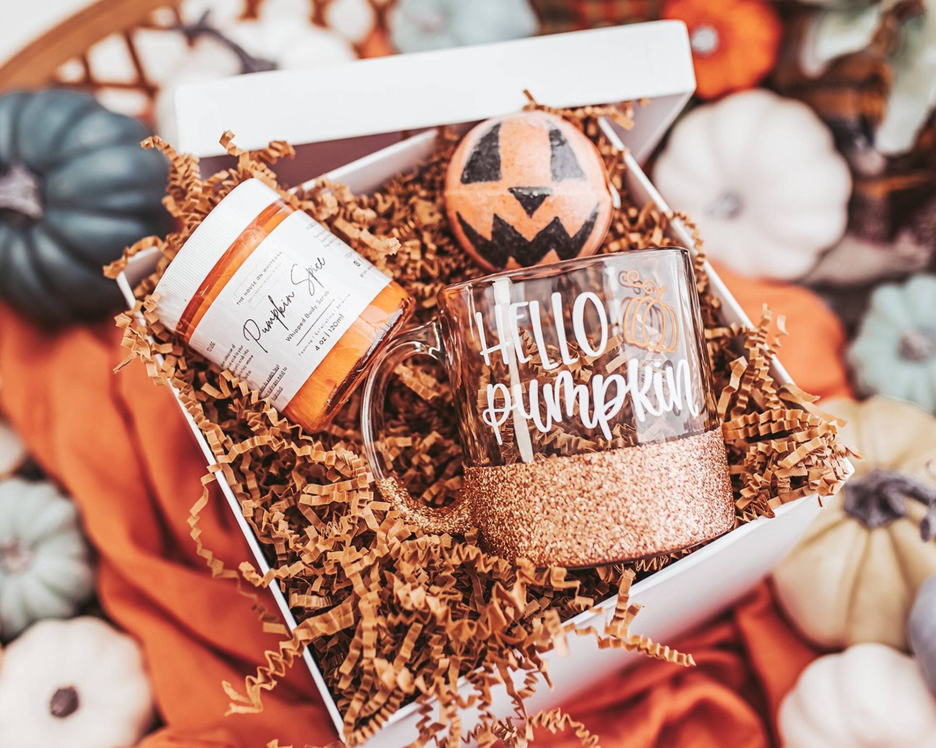 Kürbis Gewürz Geschenk Set | Hallo Tasse Halloween Badebombe Peitschen-Körperpeeling Oktober Geburtstag Bester Freund Kürbis Gewürz Geschenk Set | Hallo Tasse Halloween Badebombe Peitschen-Körperpeeling Oktober Geburtstag Bester Freund von BlushandBoldCo