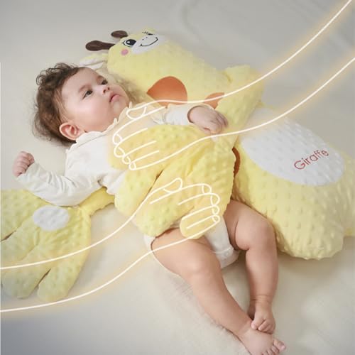 Bmdjdq Baby Sleeping Hand Schläger, Schreckenspräventionshilfe, beruhigendes Schlafspielzeug, sanfte Vibration, hypoallergener Stoff, 62x25x15 cm, für das Tagesschlafen für Reisezeit von Bmdjdq