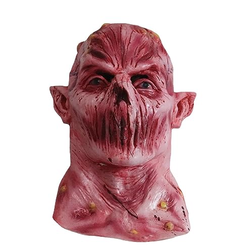 BmxauZ Furchterregende biochemische Monster-Latexmaske für Halloween-Spukhaus von BmxauZ