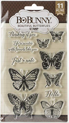 Bo Bunny 7311084 Bobunny Stempel Beaut Bfly, 10 x 15 cm, Wunderschöner Schmetterling, Einheitsgröße Bo Bunny 7311084 Bobunny Stempel Beaut Bfly, 10 x 15 cm, Wunderschöner Schmetterling, Einheitsgröße von Bo Bunny
