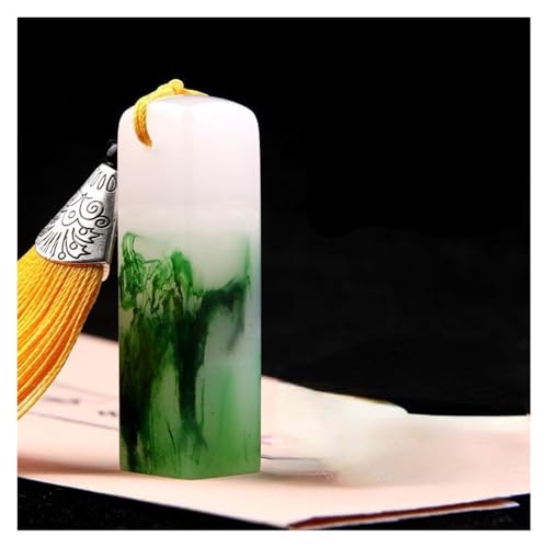 BoBoBn Custom Clear Stamp Resin Name Seal Artist Painting Hard Pen Calligraphy Stampel Teacher Chinese Name Carving Gift Seal(B2) von BoBoBn