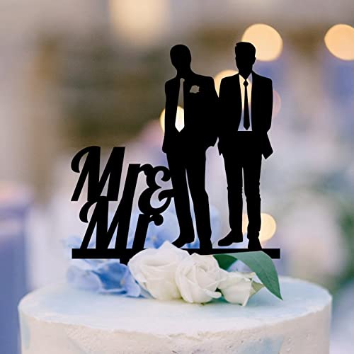 Bräutigam & Bräutigam Custom Cake Topper LGBTQ Gay Wedding Party Decoration His and His Same Sex LGBT Cake Topper Gay Marriage Silhouette LGBT Wedding Cake Topper Black Acryl Cake Topper Bräutigam & Bräutigam Custom Cake Topper LGBTQ Gay Wedding Party Decoration His and His Same Sex LGBT Cake Topper Gay Marriage Silhouette LGBT Wedding Cake Topper Black Acryl Cake Topper von BoTingKaiDZ