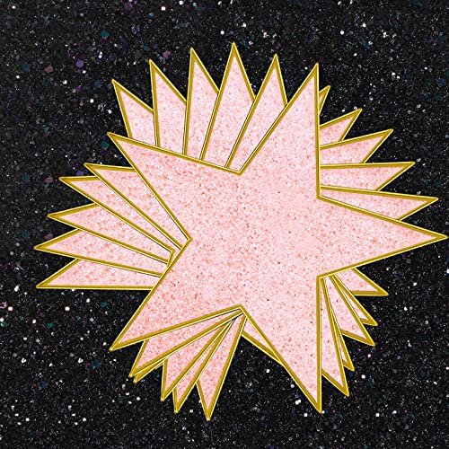 Glitzerstern-Ausschnitte aus Papier, Konfetti-Ausschnitte, Glitzer-Pappsterne für Pinnwand, Klassenzimmer, Wanddekoration, Abschlussball, Hochzeit, Filmabend, Geburtstag, Partyzubehör (24 Stück) Glitzerstern-Ausschnitte aus Papier, Konfetti-Ausschnitte, Glitzer-Pappsterne für Pinnwand, Klassenzimmer, Wanddekoration, Abschlussball, Hochzeit, Filmabend, Geburtstag, Partyzubehör (24 Stück) von Boao